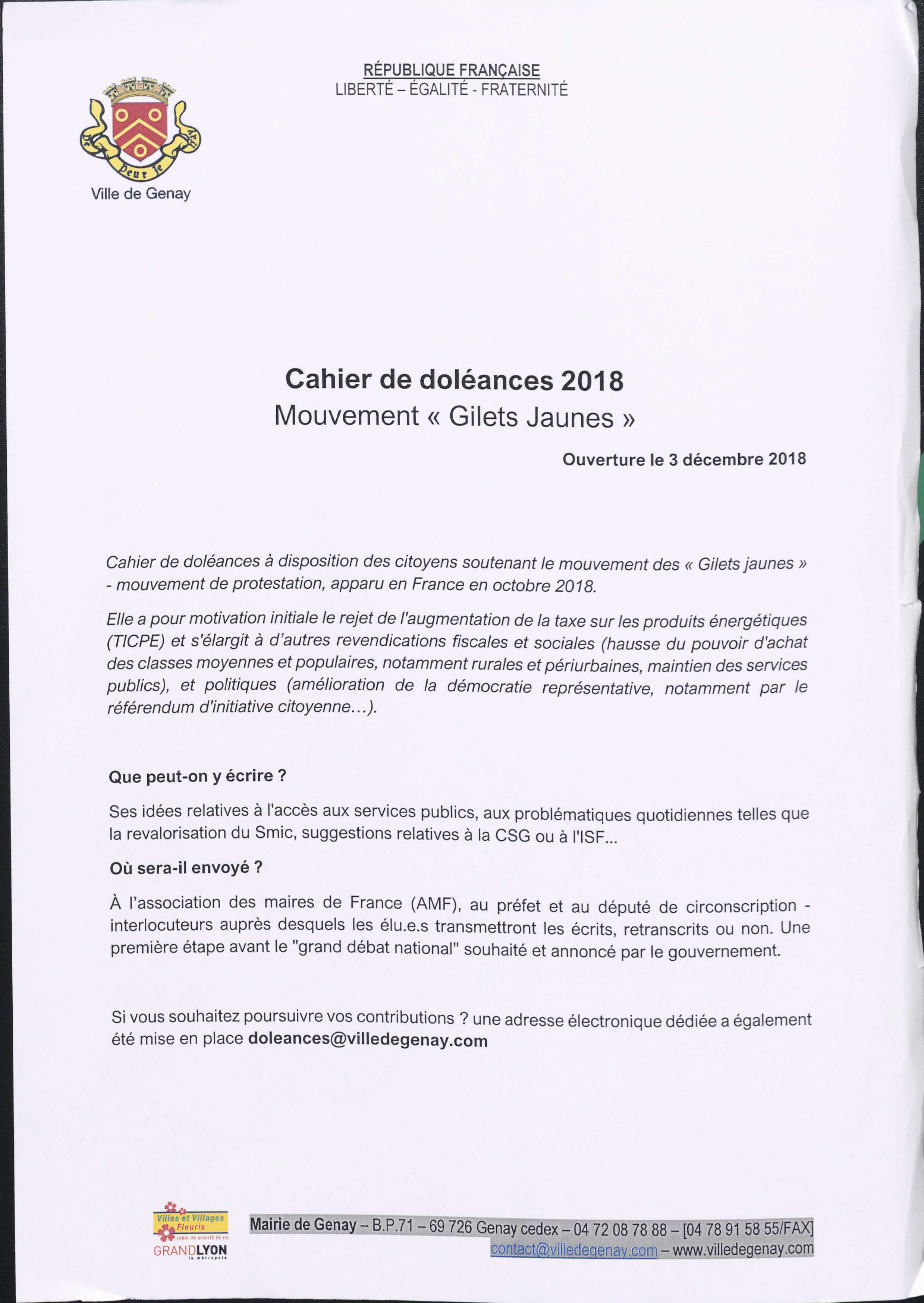 document introductif Mairie